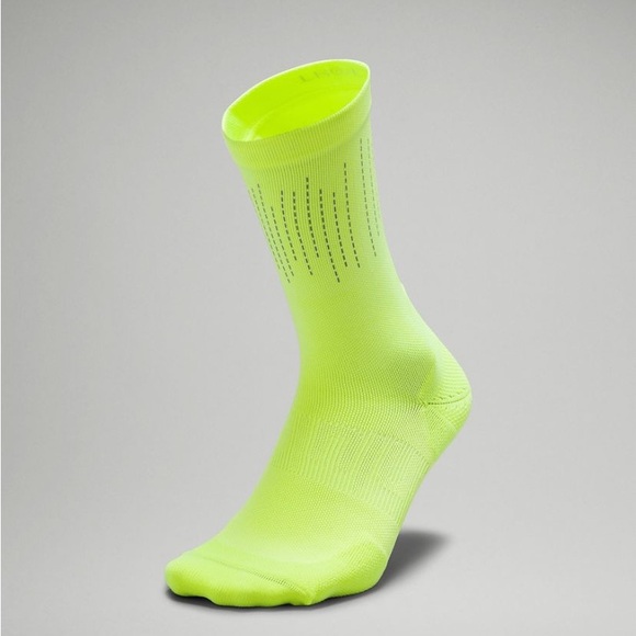 NWT Lululemon Power Stride Crew Sock *Reflective* Mens  arch support s… - Picture 5 of 13